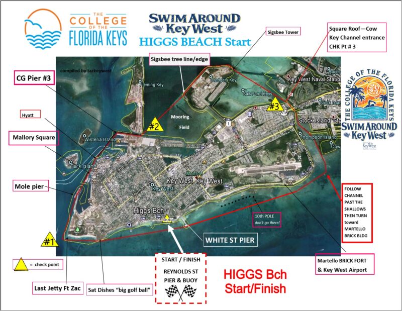 Event Details 20K Swim Around Key West